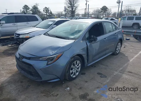 2025 Toyota Corolla Le from USA, damaged, VIN 5YFB4MDE0SP321698